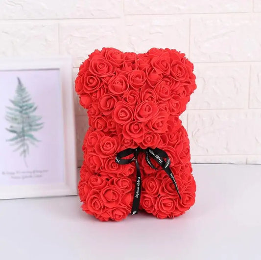 Rose teddy bear